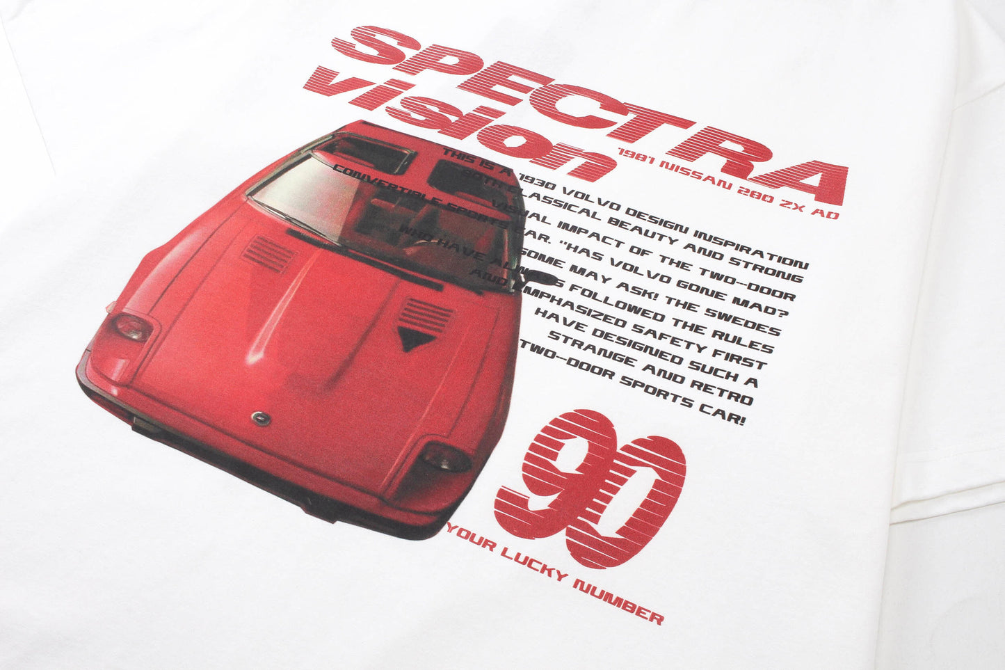 Washed Graphic Car Print Short Sleeve T-Shirt WN25775