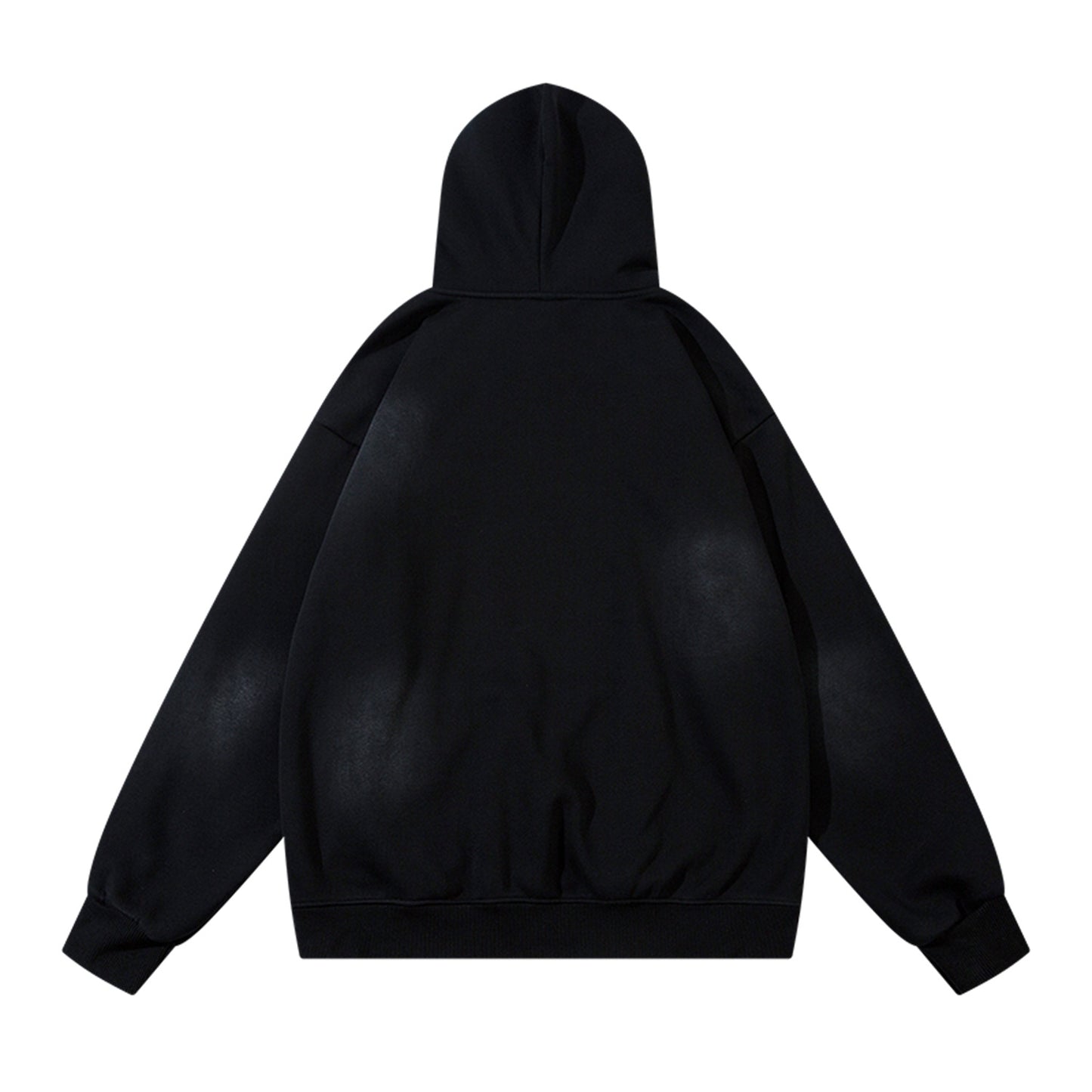 Spray-Paint Cross Pullover Hoodie WN11241