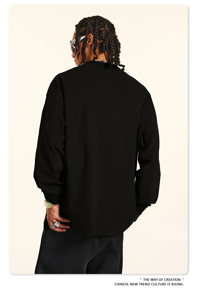 Gesture Print Long Sleeve T-Shirt WN7896