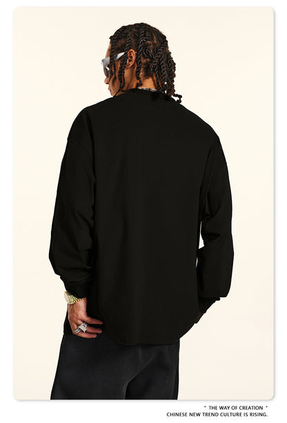 Gesture Print Long Sleeve T-Shirt WN7896