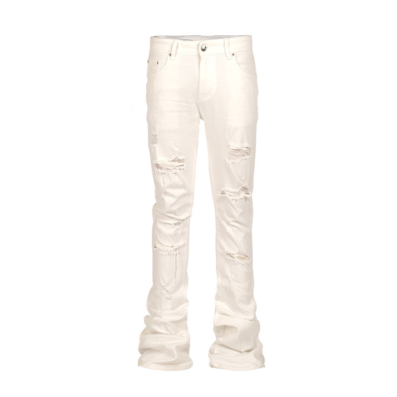 Washed Damage Stretch Pants WN26614