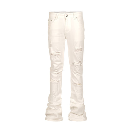 Washed Damage Stretch Pants WN26614
