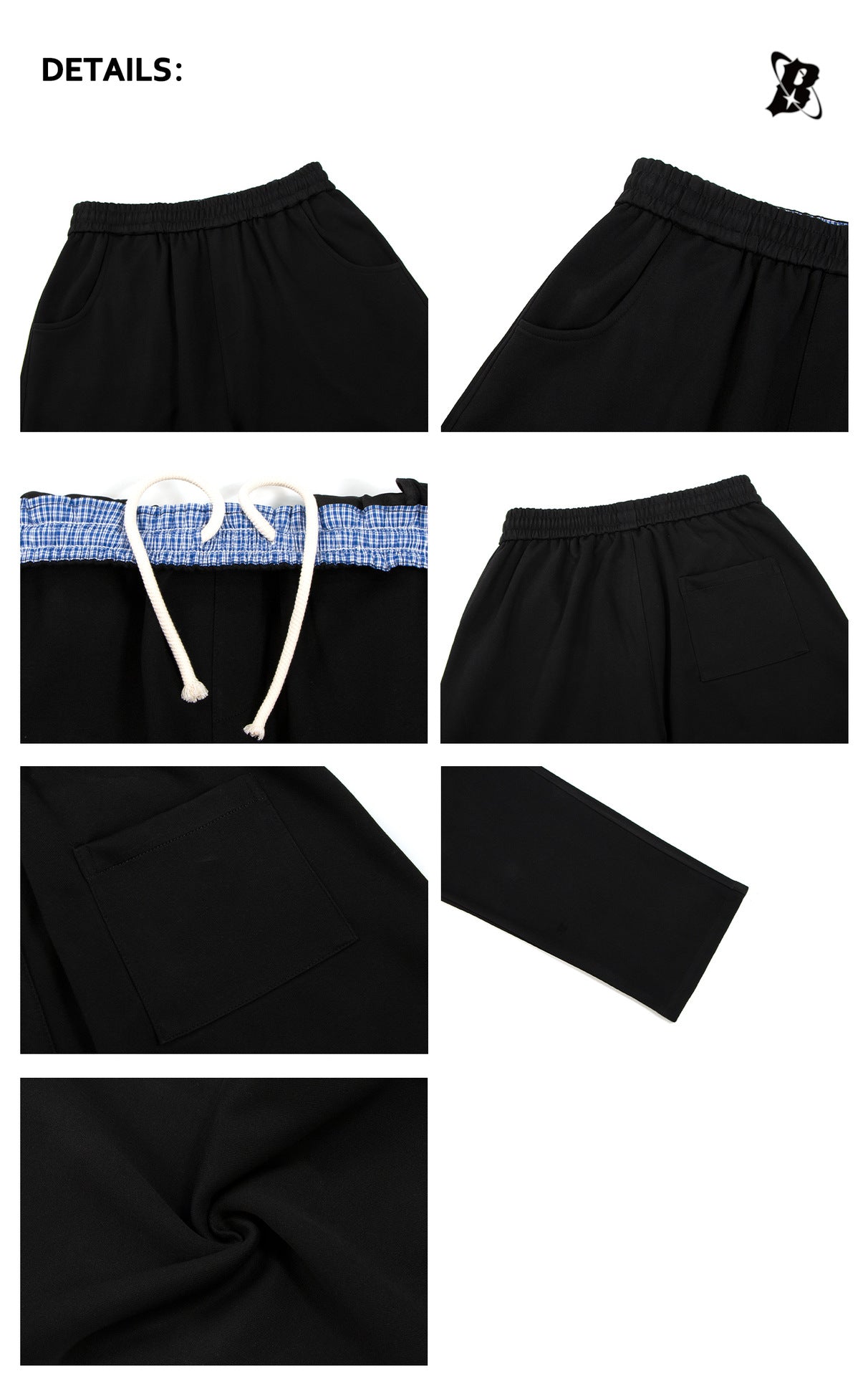Drawstring Wide Leg Sweatpants WN26278