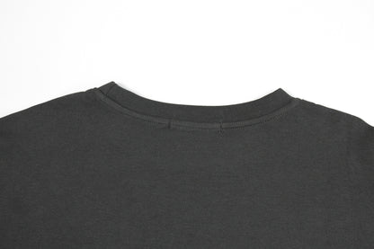 Oversize Graphic Fake Layered Long Sleeve T-Shirt WN13136