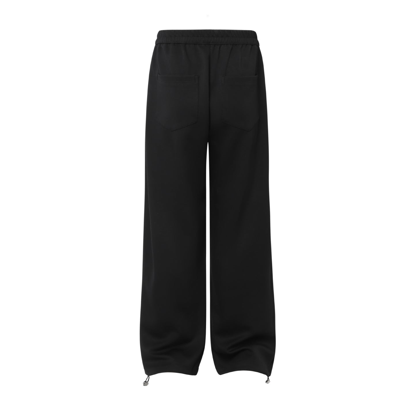 Pleats Draped Straight Sweatpants WN25822