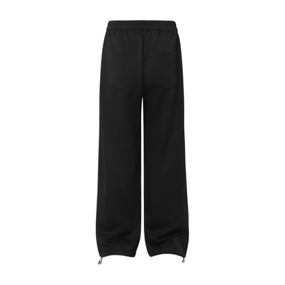 Pleats Draped Straight Sweatpants WN25822