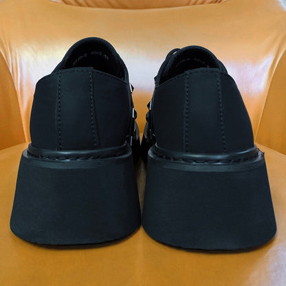 Studded Cross Chunky Sole Sneaker Boots WN25146