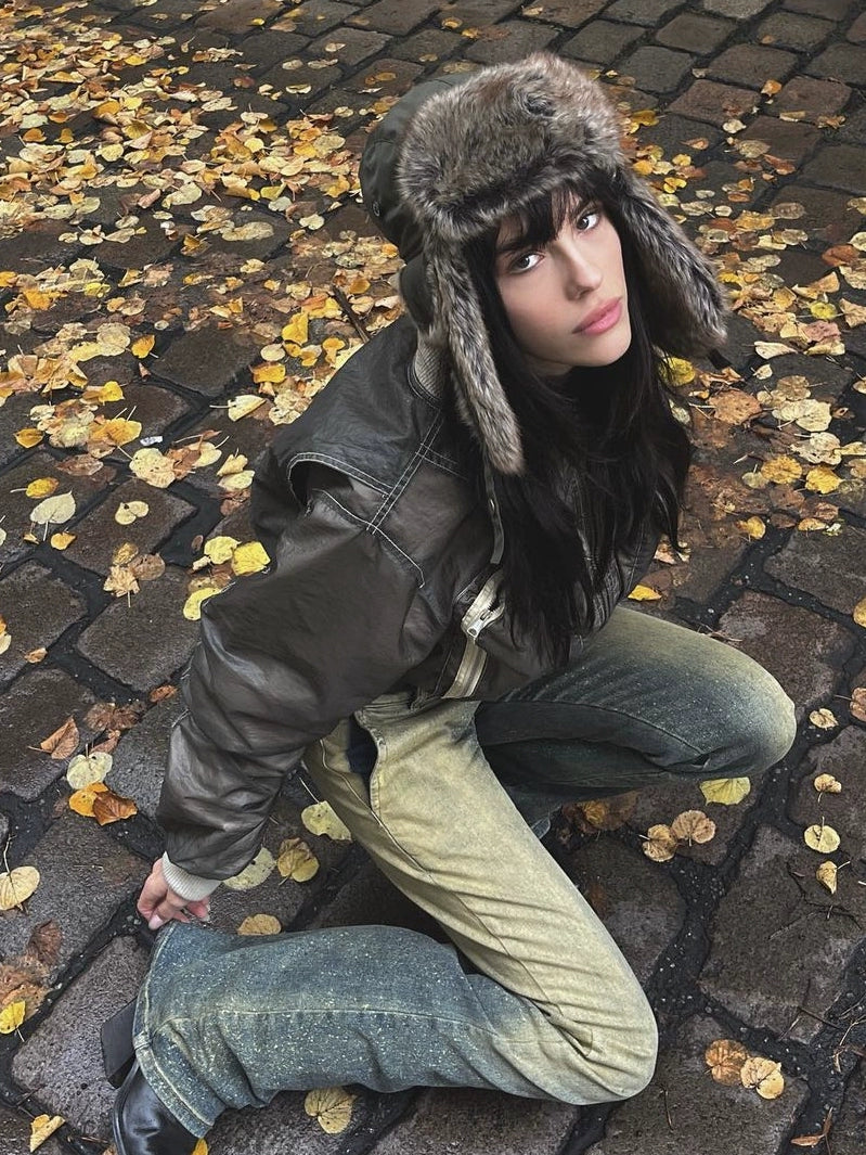 Fake Fur Warm Trapper Hat WN21128