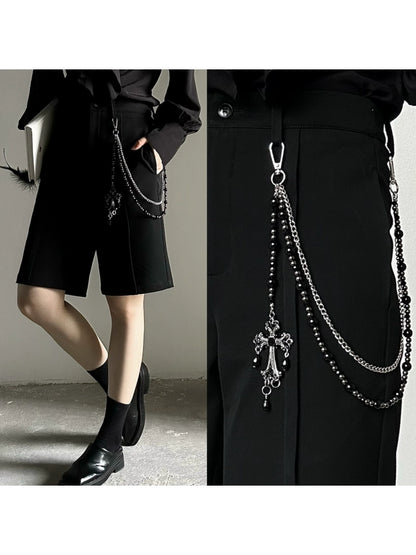 Cross Pendant Design Waist Chain Accessory WN19645
