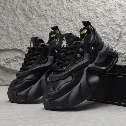 Panel Air Sole Platform Chunky Sole Sneakers WN24653