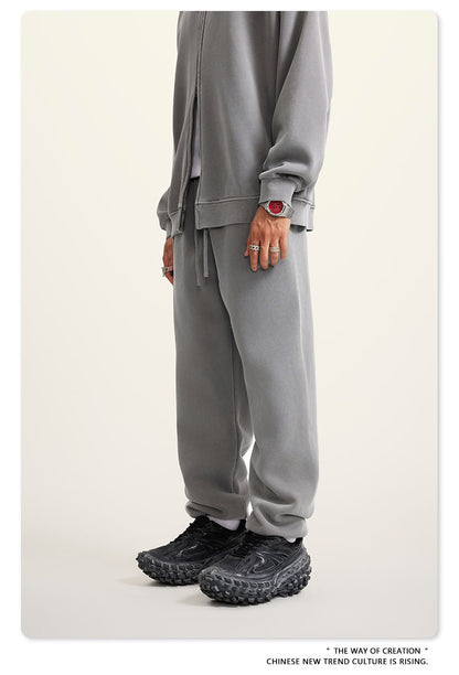 Wide-leg Washed Sweatpants WN6462