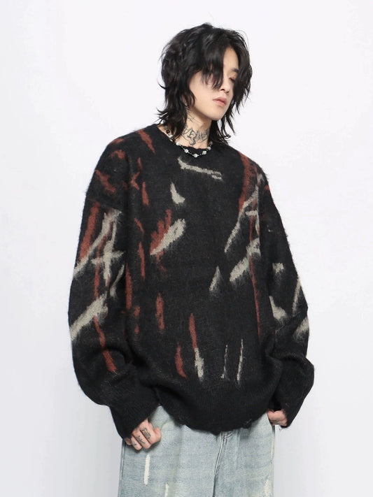 Oversize Knit Sweater WN10951