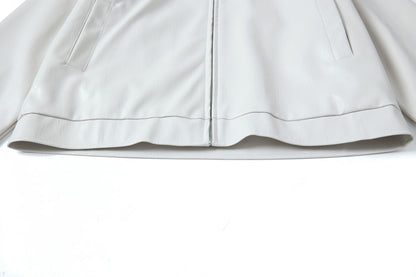 Deconstruction Letter Patch PU Leather Jacket WN25981