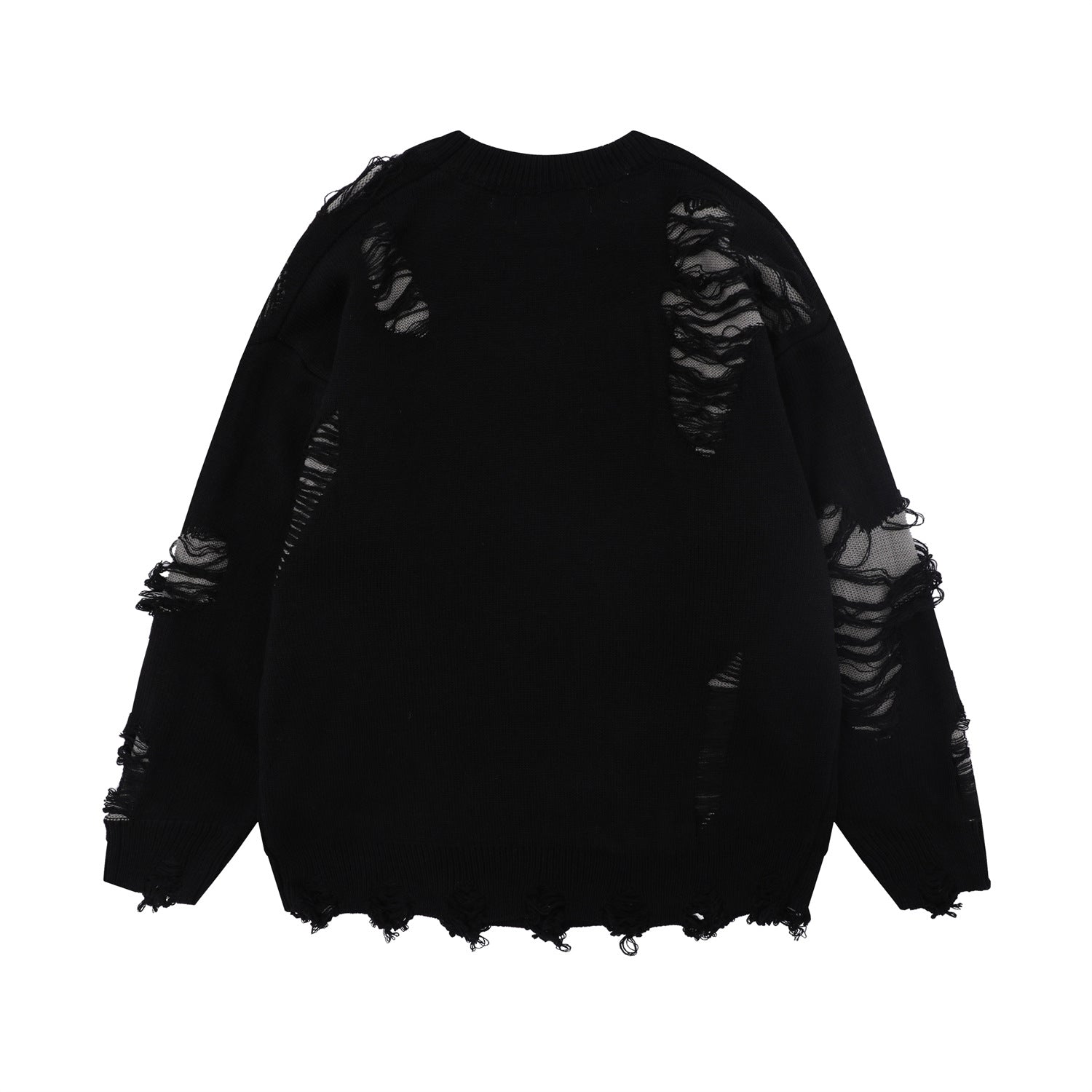 Damage Knit Sweater WN11186 – WONDER NOAH