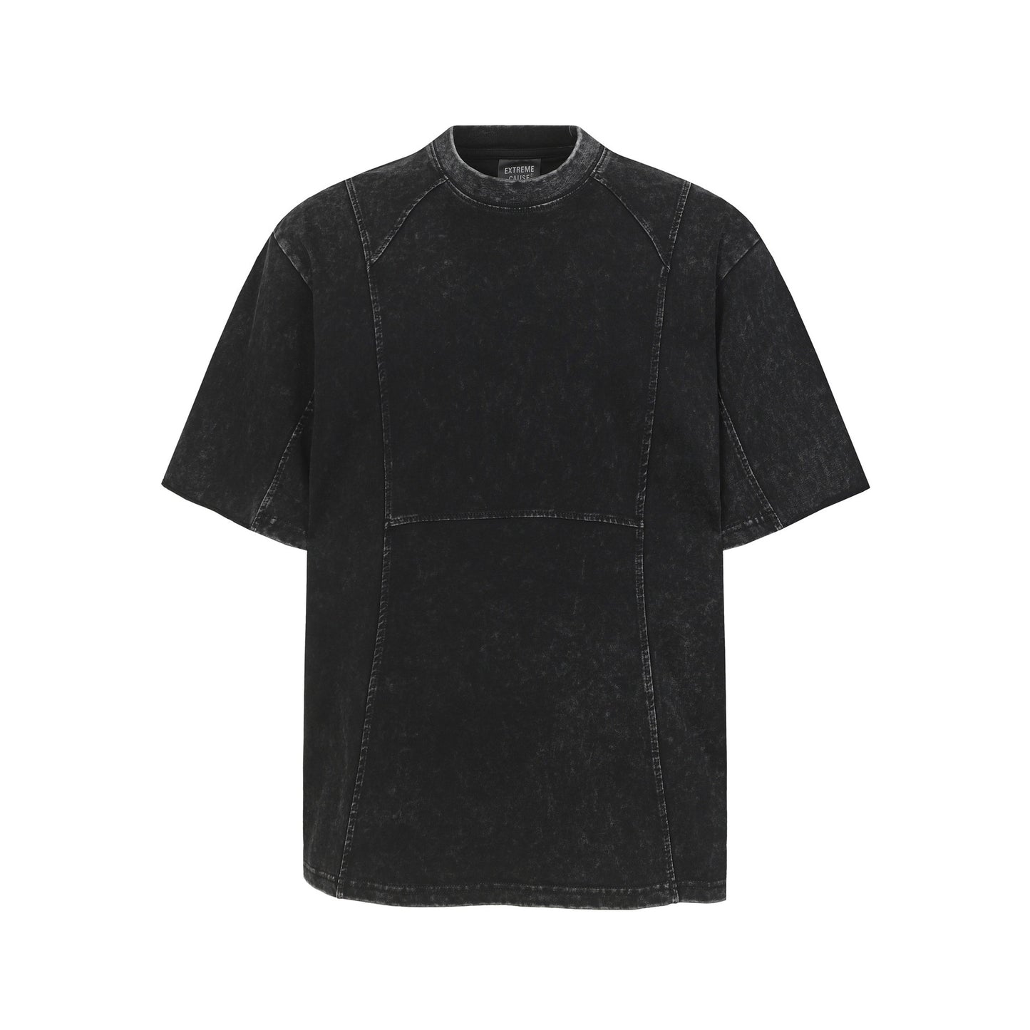 Washed Damage Pure Cotton Short Sleeve T-Shirt WN23055