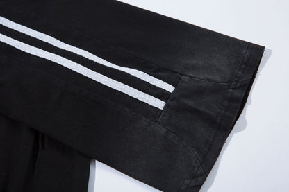 Gradient Wash Damage Short Sleeve T-Shirt WN16143