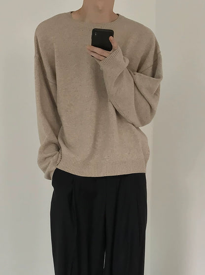 Wool Batwing Short Knit Sweater WN21518