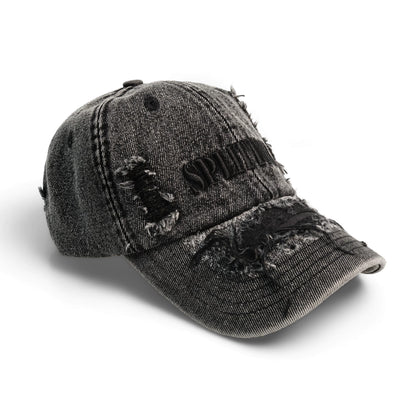 WN26676 THEWET distressed washed and versatile American vintage curved brim hat for men and women WN26676