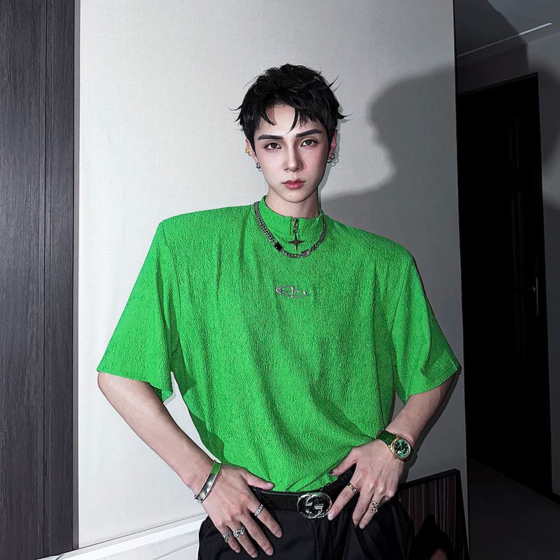 WN25086 Yang Yifan, trendy brand necklace, versatile personality, men's necklace, pendant, hip-hop, street fashion, metal pendants, accessories, women WN25086