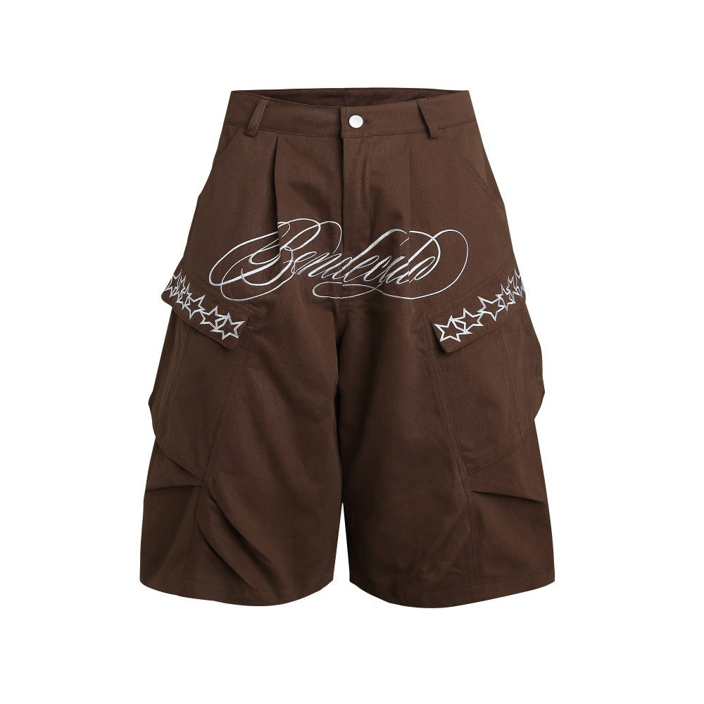 Graphic Cargo Pocket Half Pants WN27984