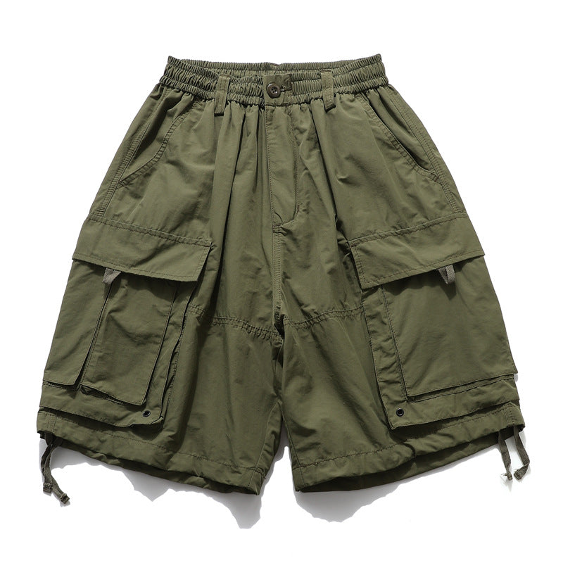Multi Pocket Cargo Half Pants WN26754