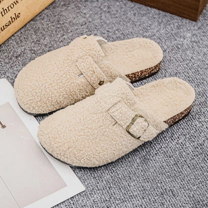 Thick Sole Cold-Protection Slip-On Shoes WN23384