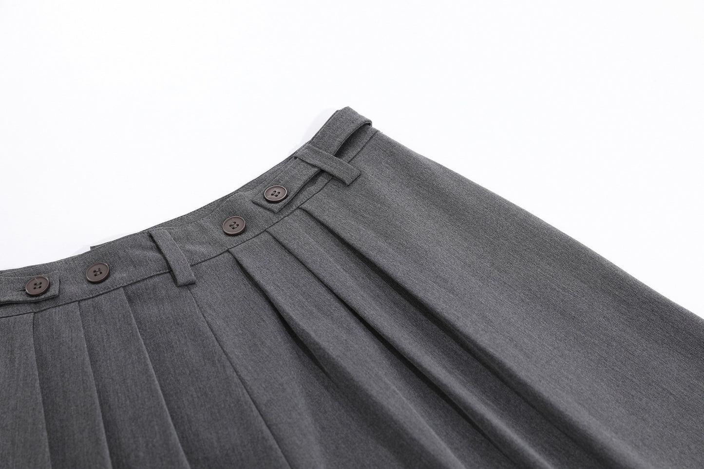 Drape Cropped Half Trousers WN25750