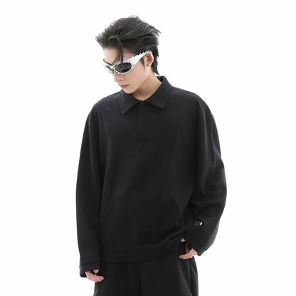 Long Sleeve Polo Sweatshirt WN10513