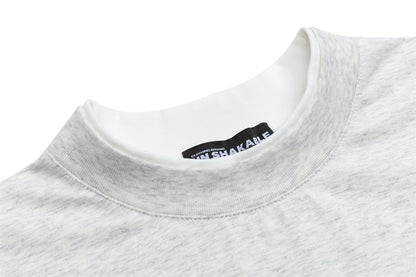 Letter Print Oversize Short Sleeve T-Shirt WN26898