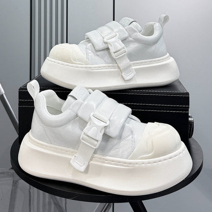Strap Buckle Platform Thick Sole Sneakers WN24647