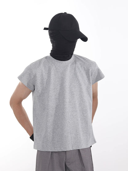 Structured Shoulder Short Sleeve T-Shirt WN18682