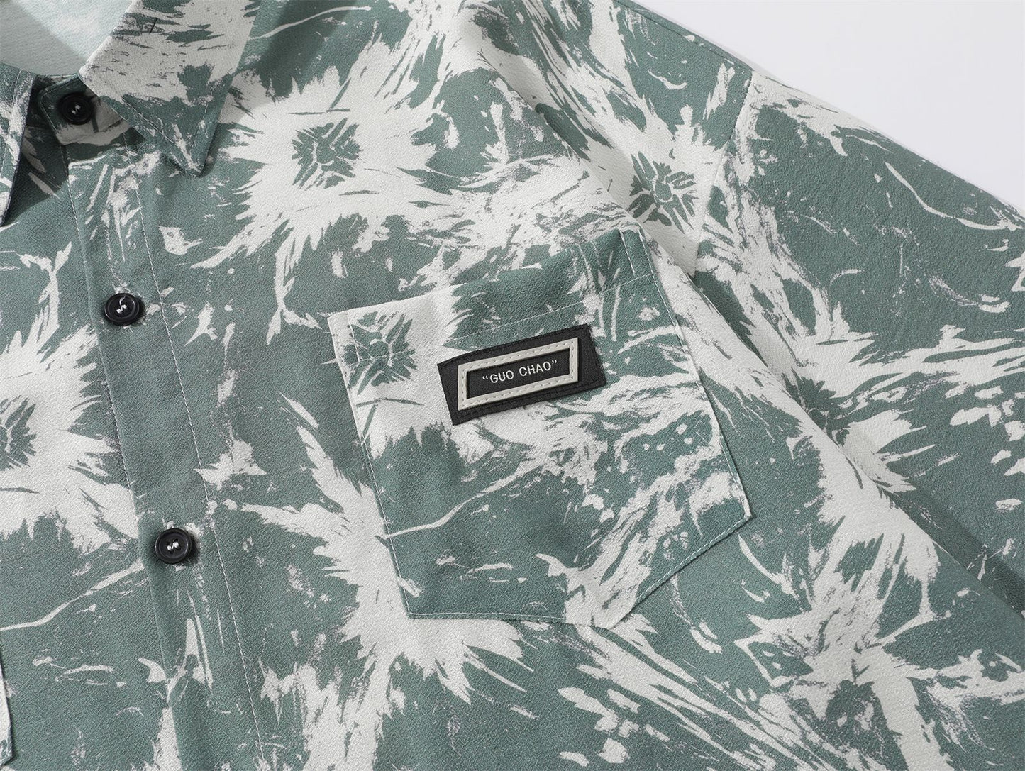 All Over Print Oversize Short Sleeve Shirt WN15046