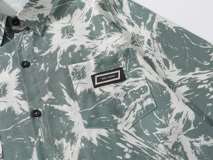 All Over Print Oversize Short Sleeve Shirt WN15046