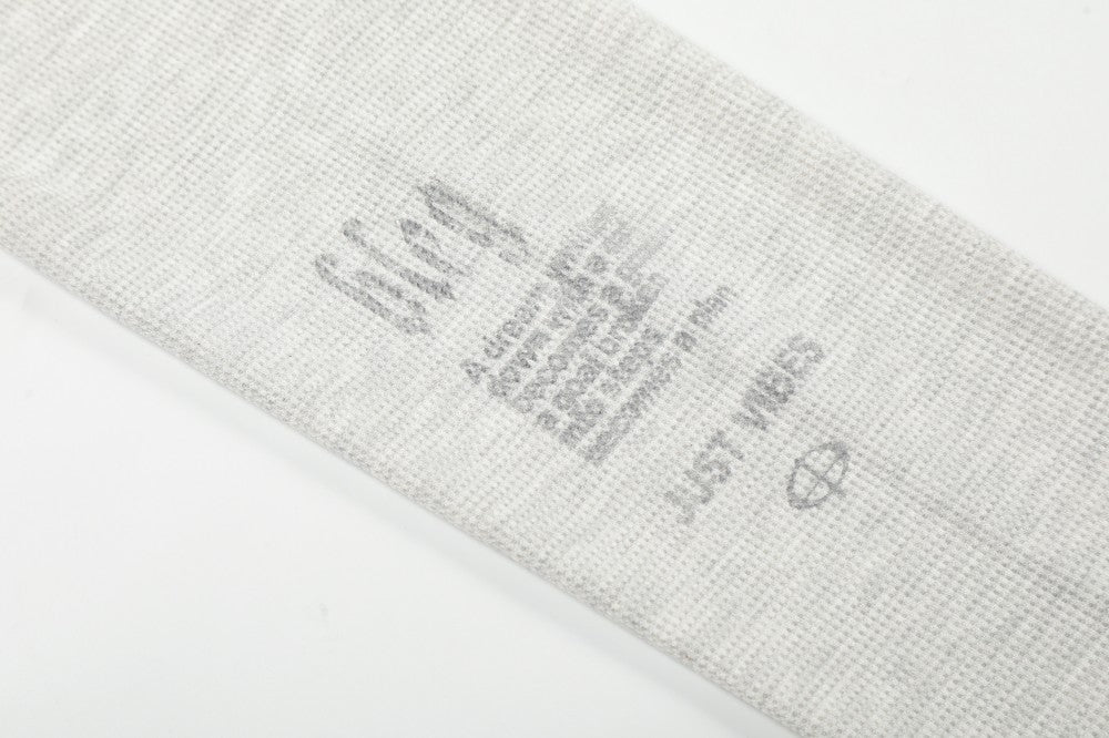 Waffle Texture Graphic Long Sleeve T-Shirt WN28018