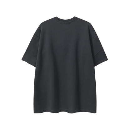 Patchwork Design Short Sleeve T-Shirt WN25640