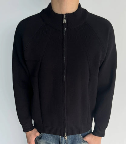 Oversize Short Knit Cardigan WN21412