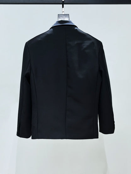 Beaded Tailored Jacket & Flare Trousers Setup WN23850
