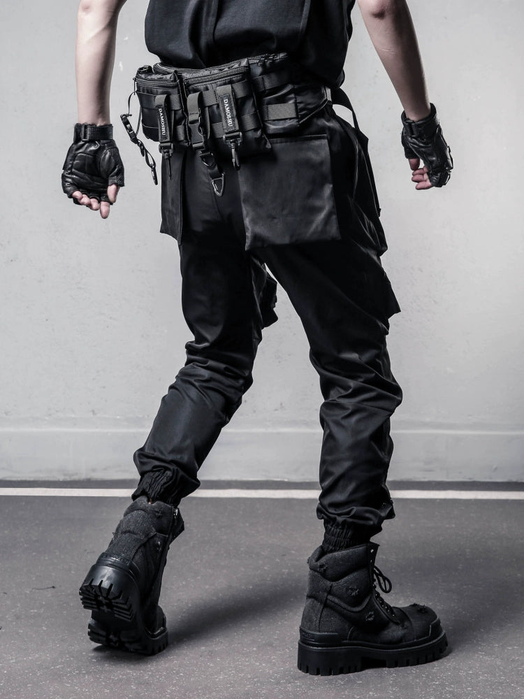 Tactical Multi-Pocket Cuffed Pants WN22426