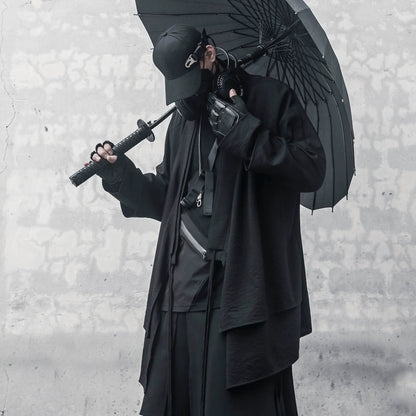 Avant-Garde Fake Layered Oversize Coat WN22422