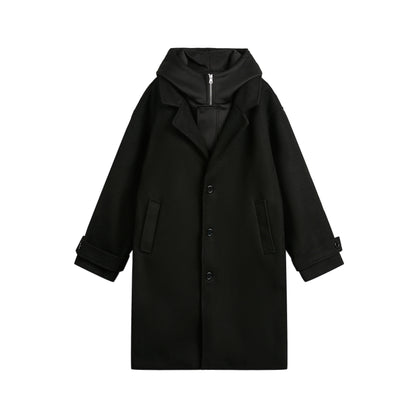 Fake Layered Long Coat WN9408