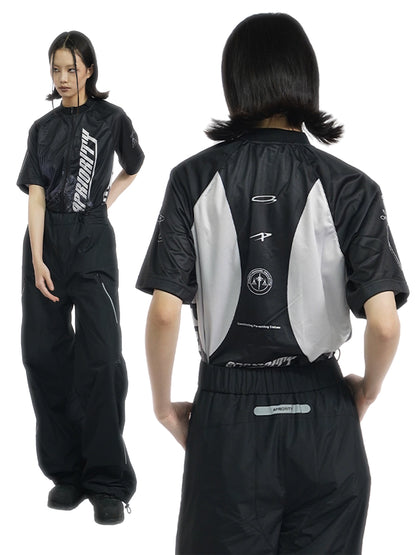 Graphic Letter Print Short Sleeve T-Shirt WN18904