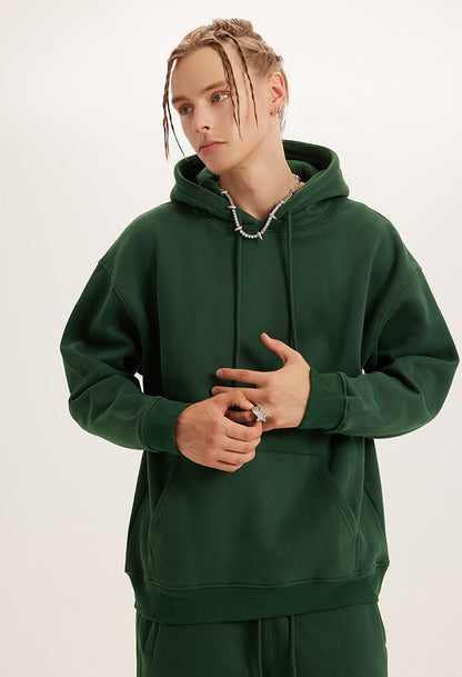 Fleece Linning Oversize Hoodie & Fleece Linning Sweatpants WN9945