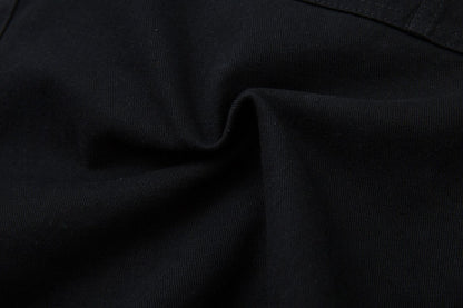 Studs Accent Design Wide Leg Denim Jeans WN18571