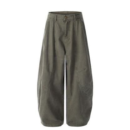 Wide Leg Curved Pants WN25470