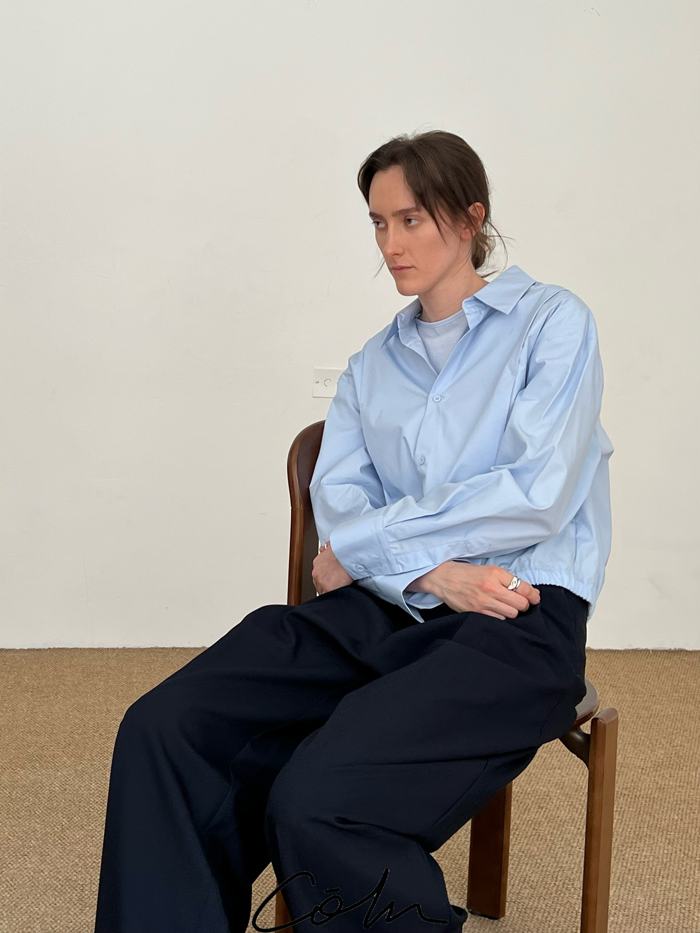 Plain Long Sleeve Shirt WN21611