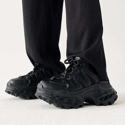 Thick Sole Mesh Sporty Sneakers WN21237