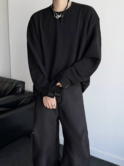 Simple Basic Long Sleeve T-Shirt WN19346