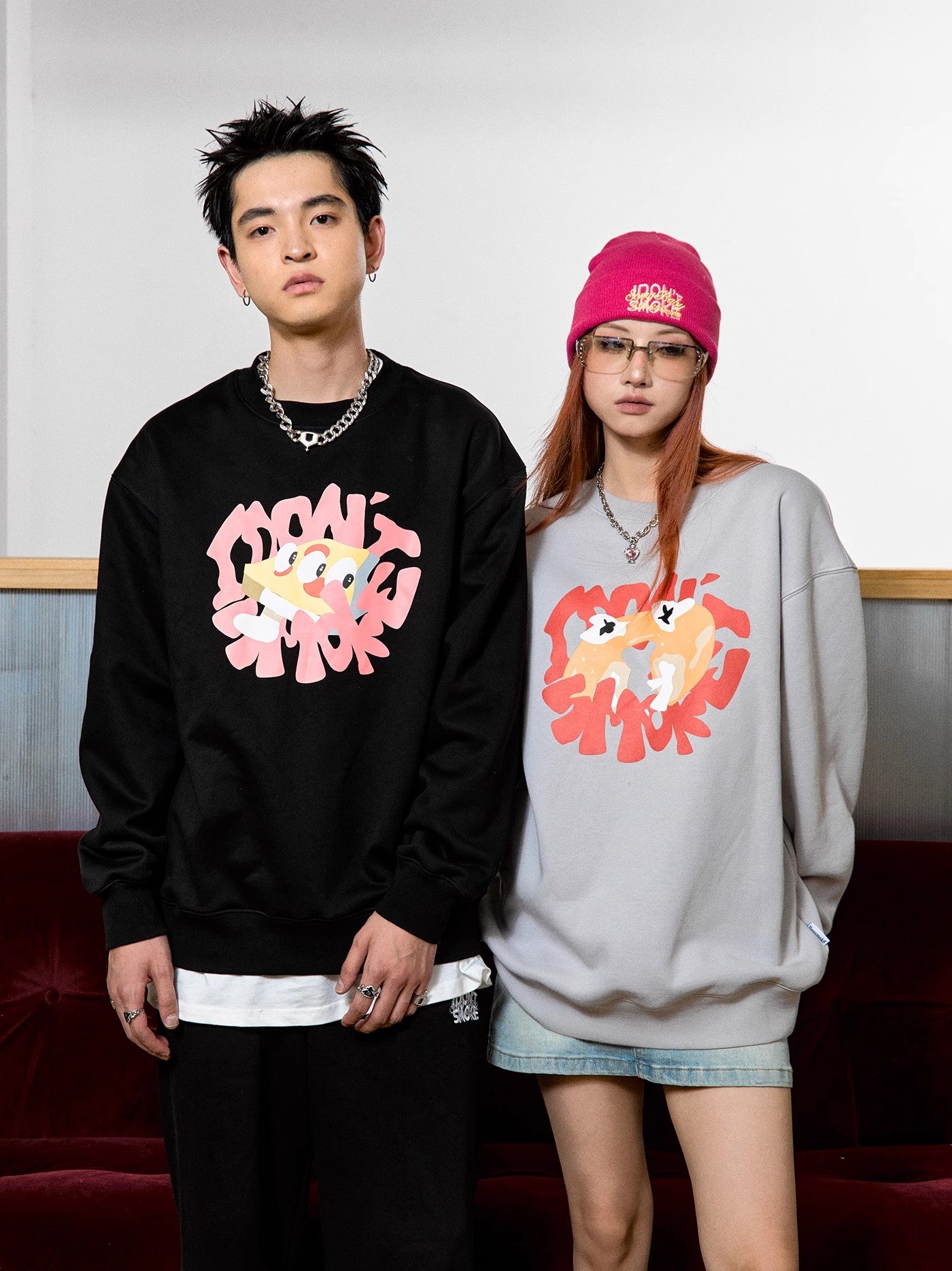 Graphic Design Pullover Sweatshirt WN10125