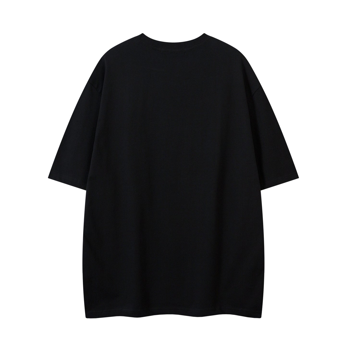 Illustration Graffiti Letter Short Sleeve T-Shirt WN25430