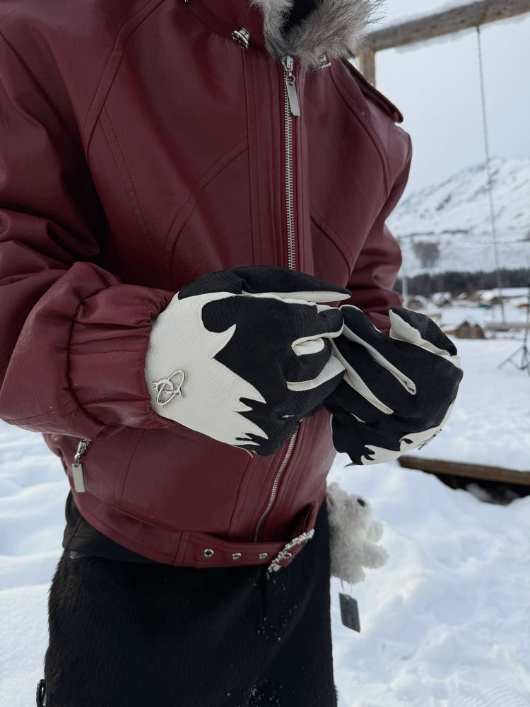 Waterproof Thermal Fleece Lining Gloves WN22632